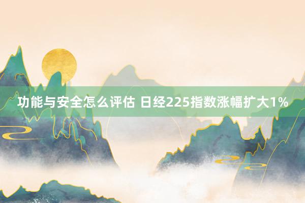 功能与安全怎么评估 日经225指数涨幅扩大1%